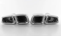 Embout d'Échappement Mercedes Classe E W212 W204 - installé sur véhicule - Becquet Voiture