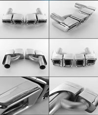 Embout d'Échappement Mercedes Classe E W212 W204 - packshot studio - Becquet Voiture