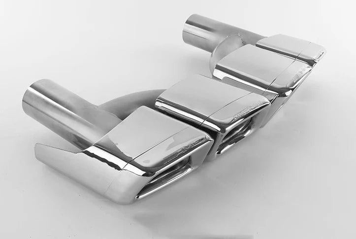 Embout d'Échappement Mercedes Classe E W212 W204 - vue de face - Becquet Voiture