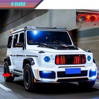 Embout d'Échappement Mercedes Classe G W463 AMG - vue de profil - Becquet Voiture