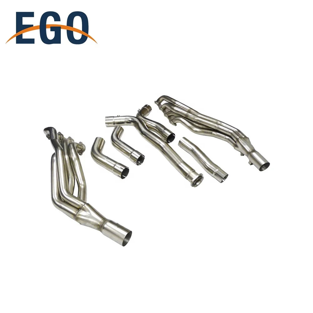 Embout d'Échappement Mercedes E55 AMG - vue de face - Becquet Voiture