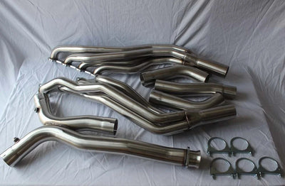 Embout d'Échappement Mercedes E55 AMG - vue de profil - Becquet Voiture