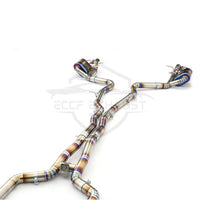 Embout d'Échappement Mercedes E63 AMG W213 - vue arrière - Becquet Voiture