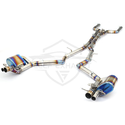 Embout d'Échappement Mercedes E63 AMG W213 - vue de profil - Becquet Voiture