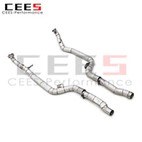 Embout d'Échappement Mercedes E63 W212 2007-2016 - vue de profil - Becquet Voiture
