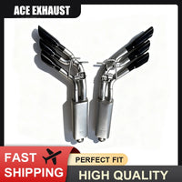 Embout d'Échappement Mercedes G63 G500 W464 - vue de face - Becquet Voiture