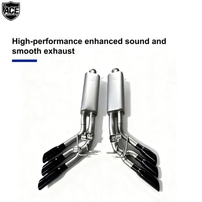 Embout d'Échappement Mercedes G63 G500 W464 - vue de trois-quarts - Becquet Voiture