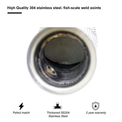 Embout d'Échappement Mercedes G63 W464 Downpipe - installé sur véhicule - Becquet Voiture