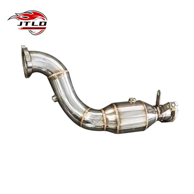Embout d'Échappement Mercedes SLC 300 C200 W204 - installé sur véhicule - Becquet Voiture