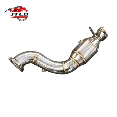 Embout d'Échappement Mercedes SLC 300 C200 W204 - vue de face - Becquet Voiture