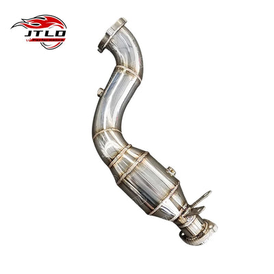 Embout d'Échappement Mercedes SLC 300 C200 W204 - vue de profil - Becquet Voiture