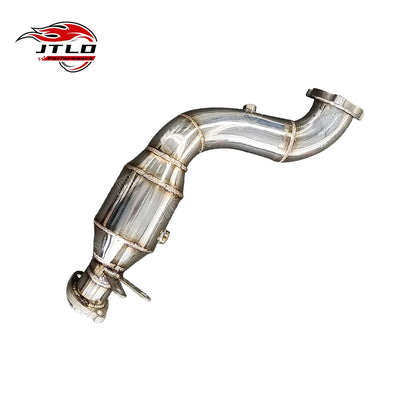 Embout d'Échappement Mercedes SLC 300 C200 W204 - vue de trois-quarts - Becquet Voiture
