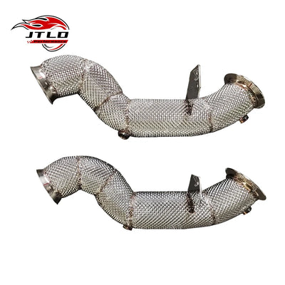 Embout d'Échappement Mercedes W205 C200 C250 C300 - vue arrière - Becquet Voiture