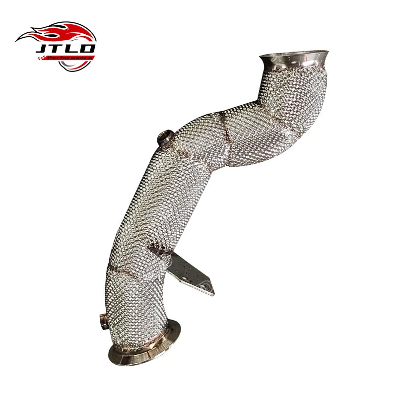 Embout d'Échappement Mercedes W205 C200 C250 C300 - vue de face - Becquet Voiture