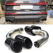 Embout d'Échappement Noir Audi Q7 4M 2016-2023