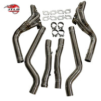 Embout d'Échappement Performance Mercedes W204 C63 - vue arrière - Becquet Voiture