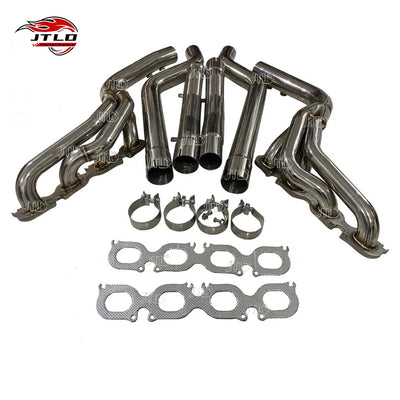 Embout d'Échappement Performance Mercedes W204 C63 - vue de trois-quarts - Becquet Voiture