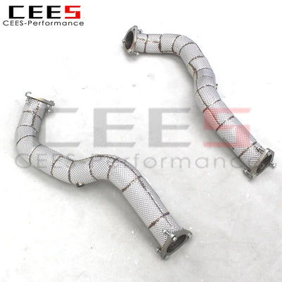Embout d'Échappement Porsche 718 Cayman GT4 RS 2023-2024 - vue de face - Becquet Voiture