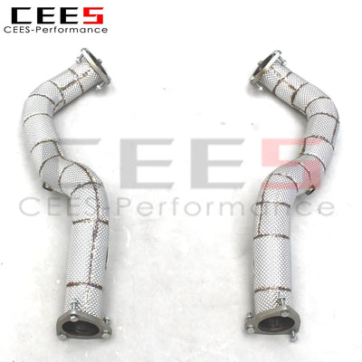 Embout d'Échappement Porsche 718 Cayman GT4 RS 2023-2024 - vue de profil - Becquet Voiture