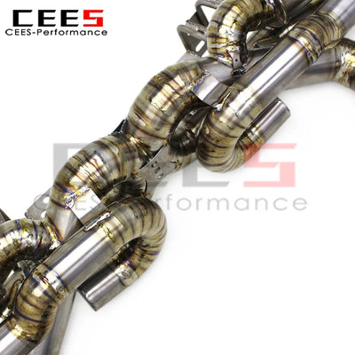 Embout d'Échappement Porsche 718 Cayman GT4 - vue de profil - Becquet Voiture