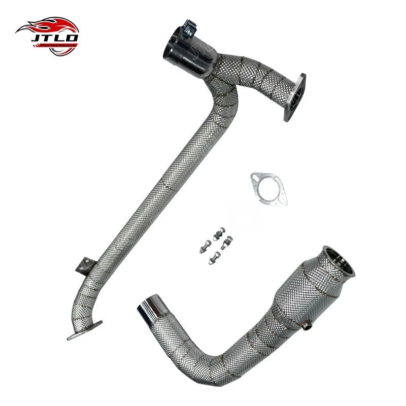 Embout d'Échappement Porsche Cayman 718 GTS - vue de face - Becquet Voiture