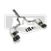 Embout d'Échappement Porsche Panamera 970 - vue de trois-quarts - Becquet Voiture