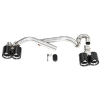 Embout d'Échappement Quadruple BMW Série 5 E60 - vue de dessus - Becquet Voiture