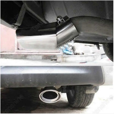 Embout d'Échappement Rond Volkswagen Golf 7 Tiguan - vue arrière - Becquet Voiture