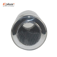 Embout d'Échappement Universel Acier Inoxydable - installé sur véhicule - Becquet Voiture