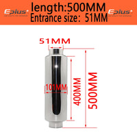 Embout d'Échappement Universel Acier Inoxydable - vue de dessus 2 - Becquet Voiture