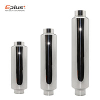 Embout d'Échappement Universel Acier Inoxydable - vue de face - Becquet Voiture