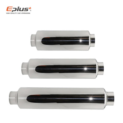 Embout d'Échappement Universel Acier Inoxydable - vue de profil - Becquet Voiture