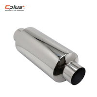 Embout d'Échappement Universel Acier Inoxydable - vue de trois-quarts - Becquet Voiture