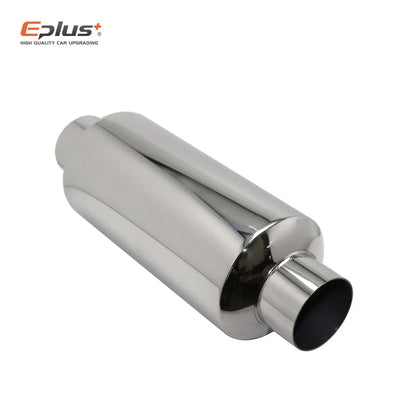 Embout d'Échappement Universel Acier Inoxydable - vue de trois-quarts - Becquet Voiture