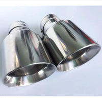 Embout d'Échappement Universel BMW Audi Mercedes - vue de profil - Becquet Voiture