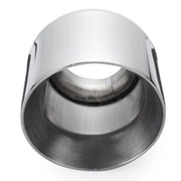 Embout d'Échappement Universel BMW Mercedes Audi VW - vue de profil - Becquet Voiture