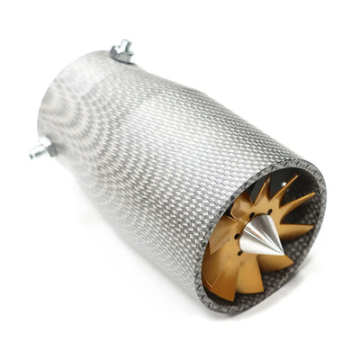 Embout d'Échappement Universel Turbo BMW Mercedes Audi - vue rapprochée - Becquet Voiture