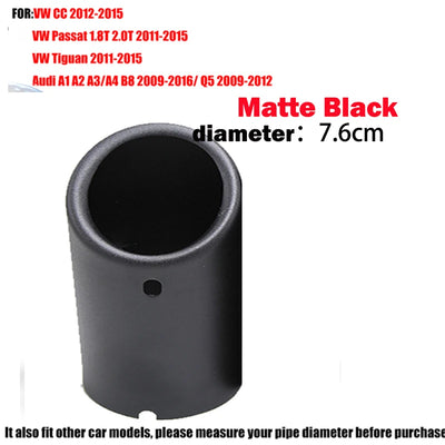 Embout d'Échappement Universel Volkswagen Golf 7 - vue de trois-quarts 2 - Becquet Voiture