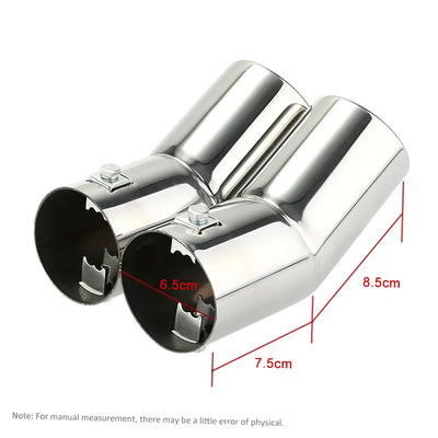 Embout d'Échappement Volkswagen Golf 4 Bora - vue de profil - Becquet Voiture