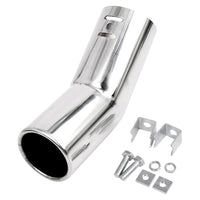 Embout d'Échappement Volkswagen Golf 4 - détail du montage - Becquet Voiture