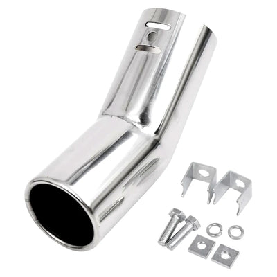 Embout d'Échappement Volkswagen Golf 4 - détail du montage - Becquet Voiture