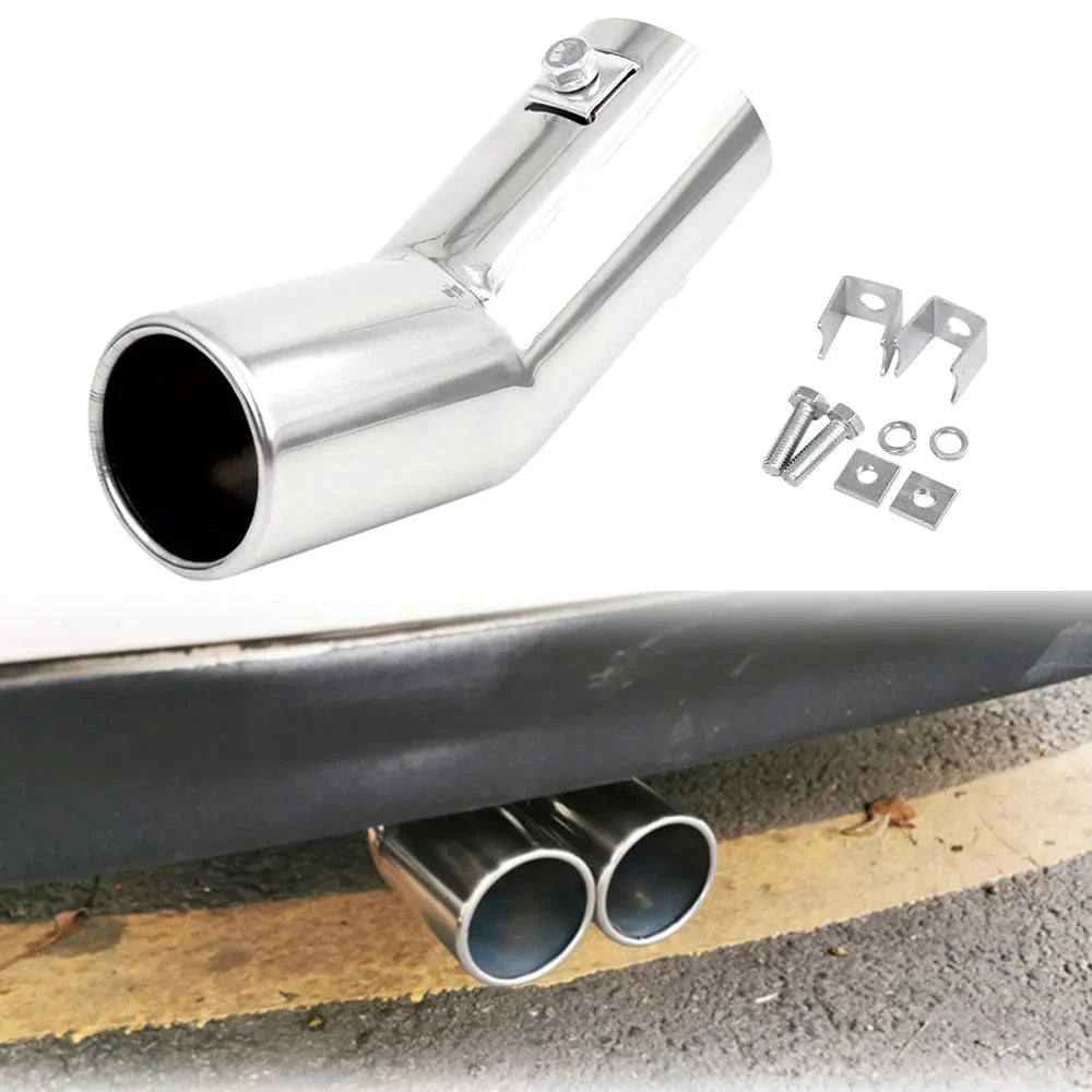 Embout d'Échappement Volkswagen Golf 4 - vue de face - Becquet Voiture