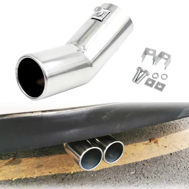 Embout d'Échappement Volkswagen Golf 4 - vue de face - Becquet Voiture