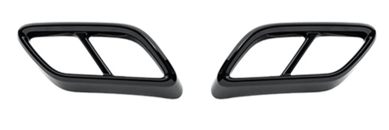 Embout échappement noir VW Golf 8 R-Line - vue de trois-quarts - Becquet Voiture