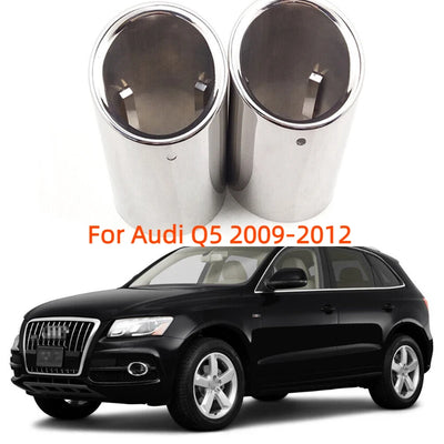 Embouts d'Échappement Audi A1 A3 A4 A6 - installé sur véhicule - Becquet Voiture
