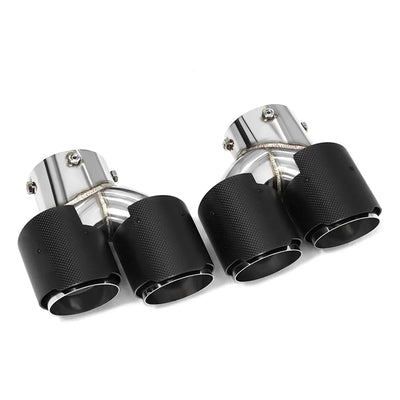 Embouts d'Échappement BMW G20 G22 G42 - détail du montage 2 - Becquet Voiture