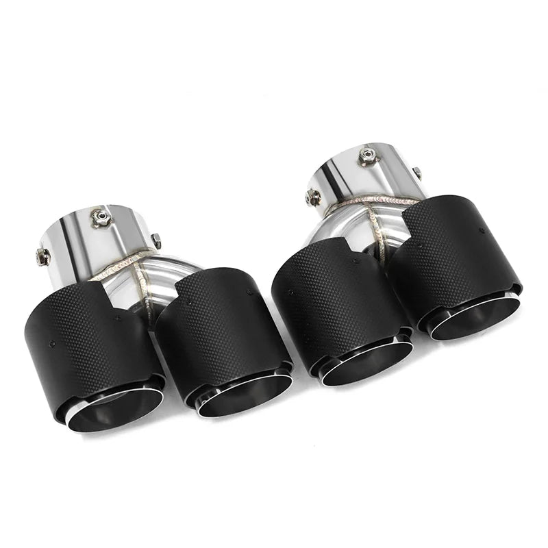 Embouts d'Échappement BMW G20 G22 G42 - détail du montage 2 - Becquet Voiture