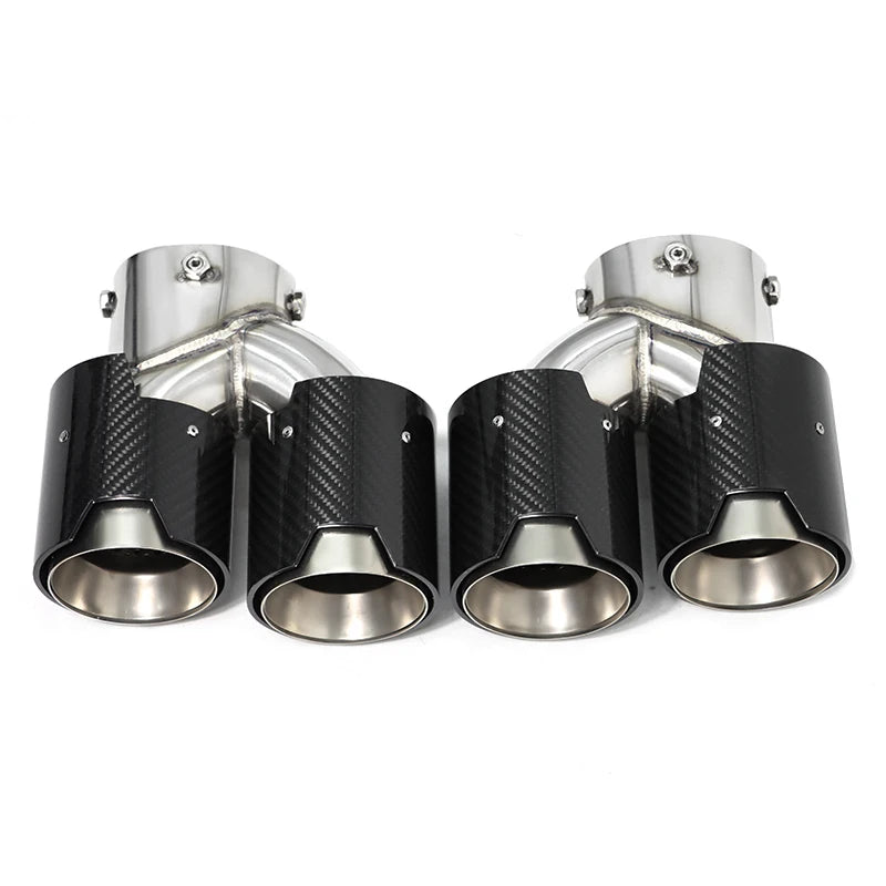 Embouts d'Échappement BMW G20 G22 G42 - vue de dessus 2 - Becquet Voiture