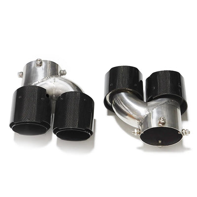 Embouts d'Échappement BMW G20 G22 G42 - vue de dessus - Becquet Voiture