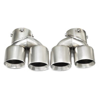 Embouts d'Échappement BMW G20 G22 G42 - vue de face 2 - Becquet Voiture